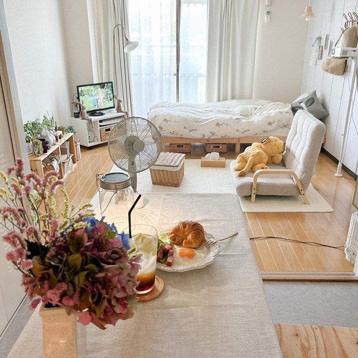 ニトリやIKEAでオシャレな部屋はできる！新生活の参考になる一人暮らし1LDKインテリア3選