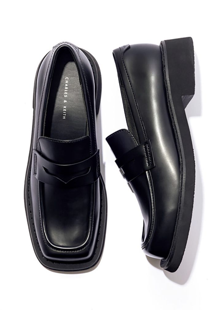 CHARLES & KEITH チャールズ＆キース 厚底ローファー