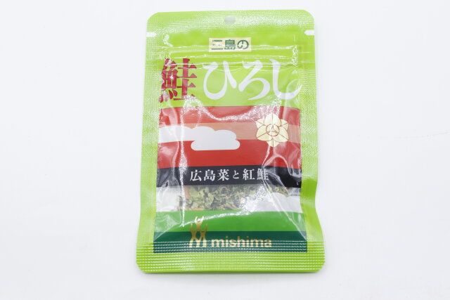 ダイソーのまぜごはんのもと 鮭ひろしのパッケージ