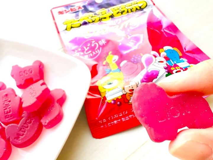 可愛くておいしくて癒される！「たべっ子どうぶつグミぶどう味」ってどんなグミ？