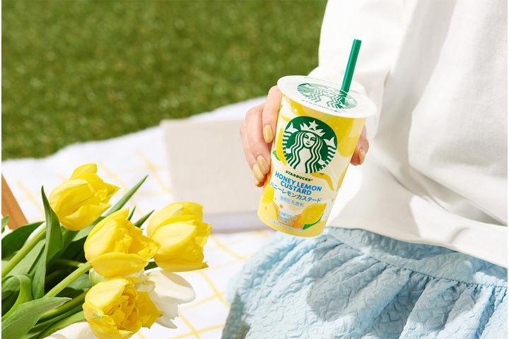 スターバックス ハニーレモンカスタード／￥219（税込み）