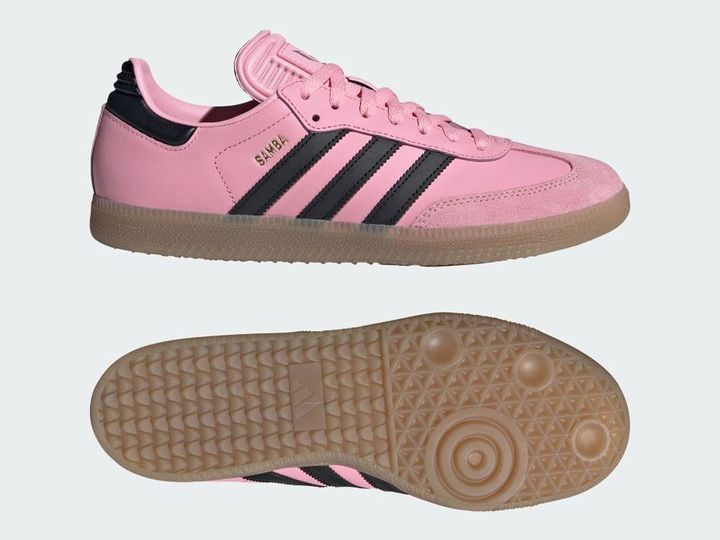 『インテル・マイアミ×adidas Originals』から2つの“SAMBA”が登場！ピンクは「メッシ・モデル」