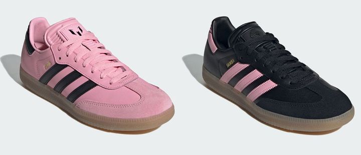 『インテル・マイアミ×adidas Originals』から2つの“SAMBA”が登場！ピンクは「メッシ・モデル」