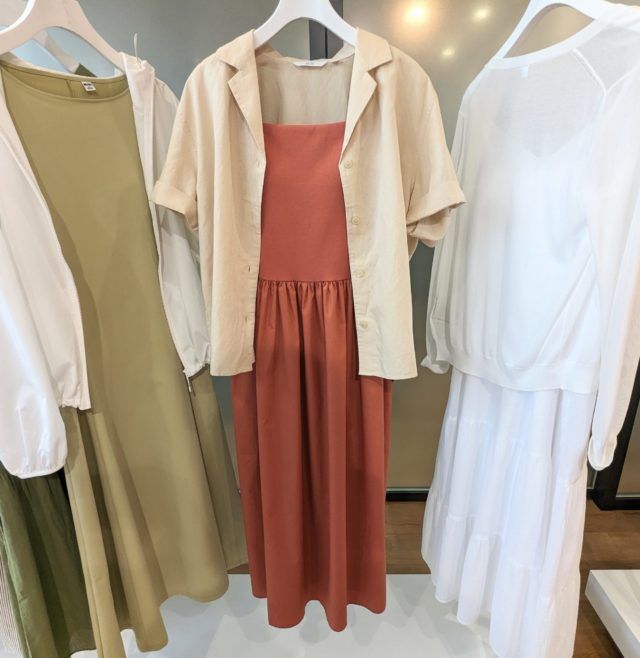 UNIQLO「コンビネーションワンピ」