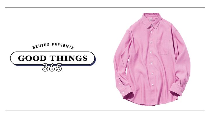 〈無印良品〉のシャツ