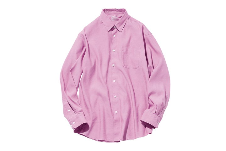 〈無印良品〉のシャツ