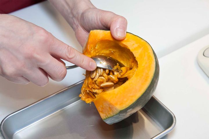 煮崩れしない【カボチャの甘煮】火の通し方を見直せば料亭風の仕上がりに！