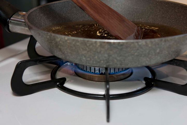 煮崩れしない【カボチャの甘煮】火の通し方を見直せば料亭風の仕上がりに！