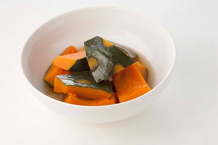 煮崩れしない【カボチャの甘煮】火の通し方を見直せば料亭風の仕上がりに！