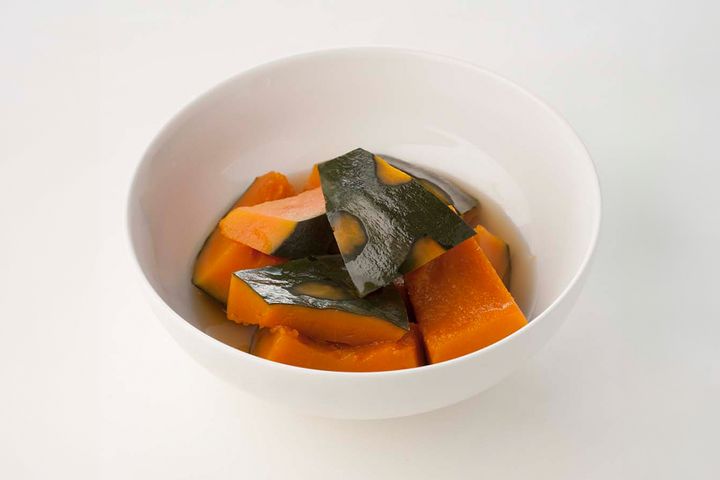 煮崩れしない【カボチャの甘煮】火の通し方を見直せば料亭風の仕上がりに！