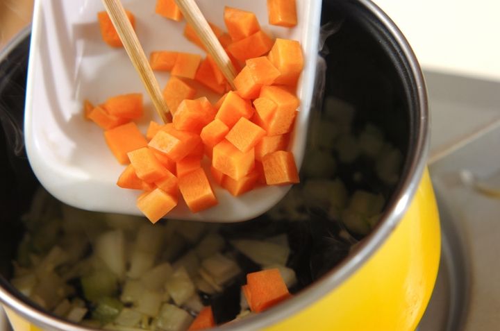 モロッコ風ヒヨコ豆のスープの作り方2