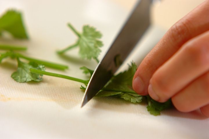 モロッコ風ヒヨコ豆のスープの下準備2