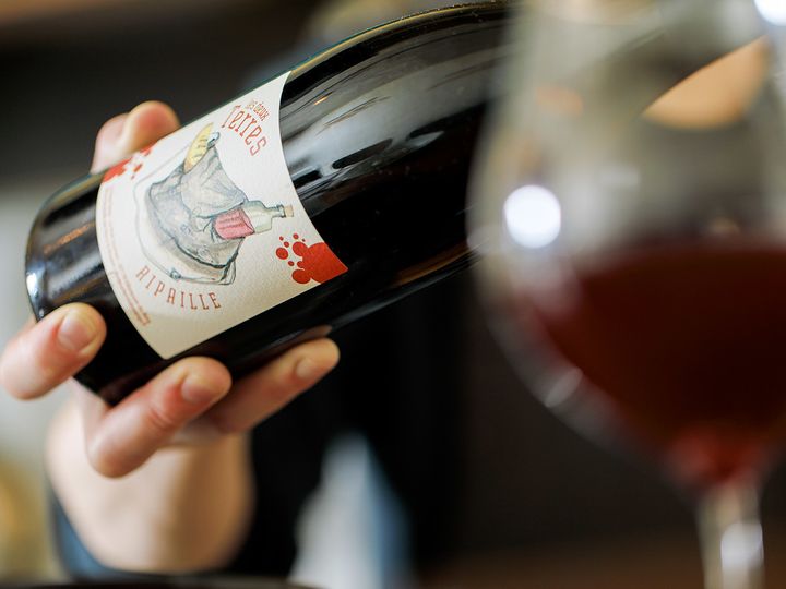 桜木町『ワインのお店ムー』のドメーヌ・レ・ドゥー・テールの「リーパイユ・ルージュ」