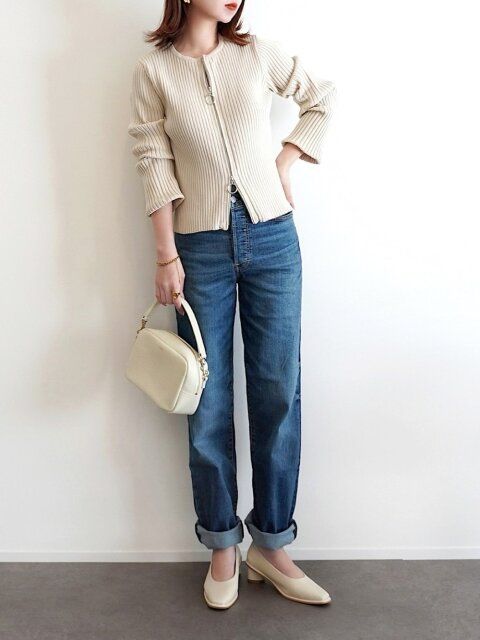 春のデニムコーデ