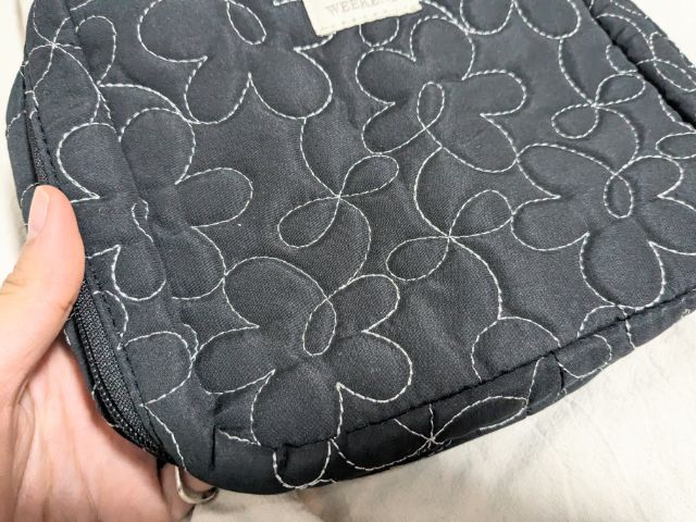 鹿の間コスメポーチ花柄