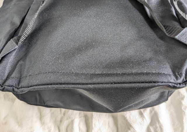 大容量バッグの生地