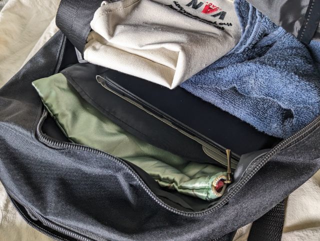 マチつき大容量バッグ