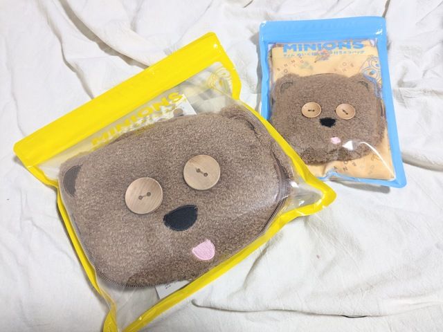 2点袋に入ったところ