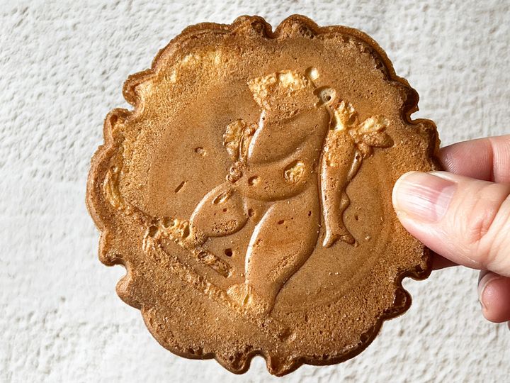 手に持った「山親爺」