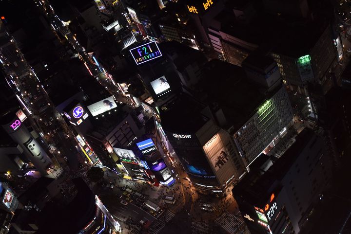 cap西は、セルリアンタワー東急ホテルや渋谷109と絶景のパノラマ