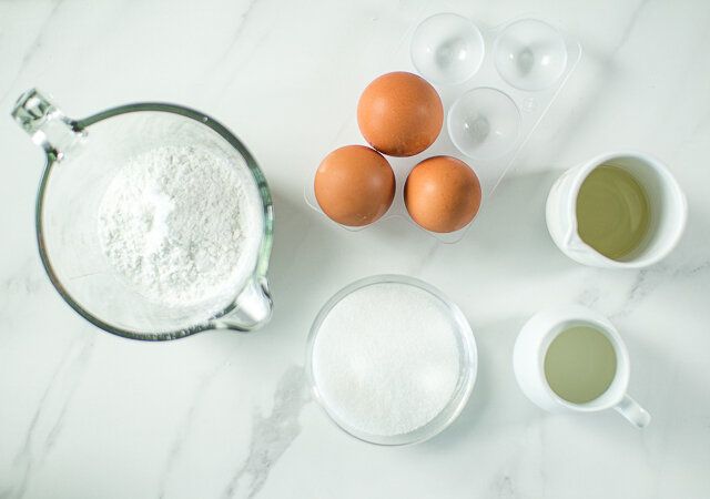 米粉の台湾カステラ レシピ 材料