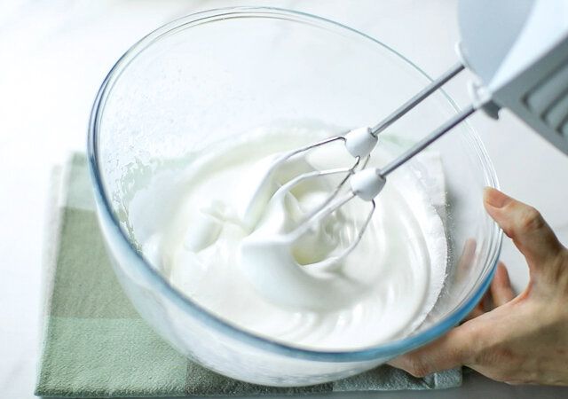 米粉の台湾カステラ レシピ メレンゲを作る