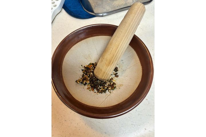 生七味をつくる