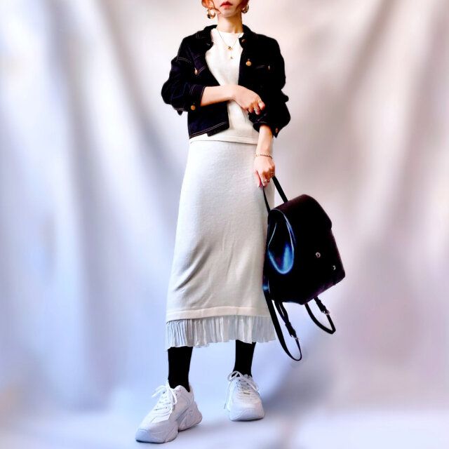 ジャケットとセットアップコーデ