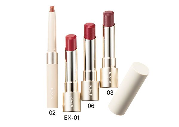 【左】リップベースライナー【右】デューイーメルト リップカラー