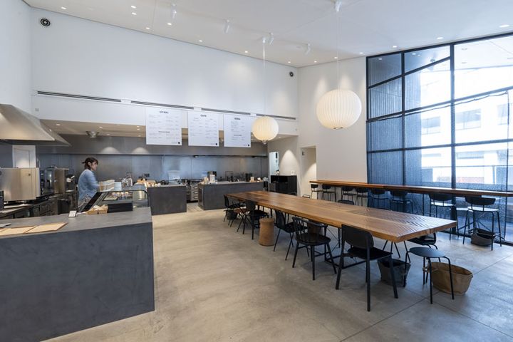 広く明るくゆったりした空間