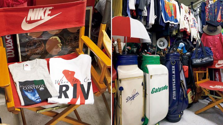 〈NEW VINTAGE GOLF〉の事務所内