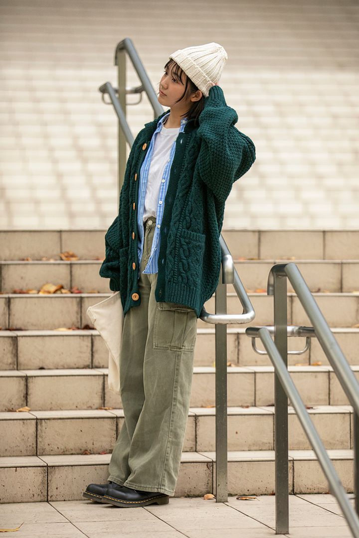 春の羽織りは“カーディガン”がちょうどいい。センス溢れるカーデルック5選。【FUDGE FRIEND おしゃれさんの毎日コーディネート】