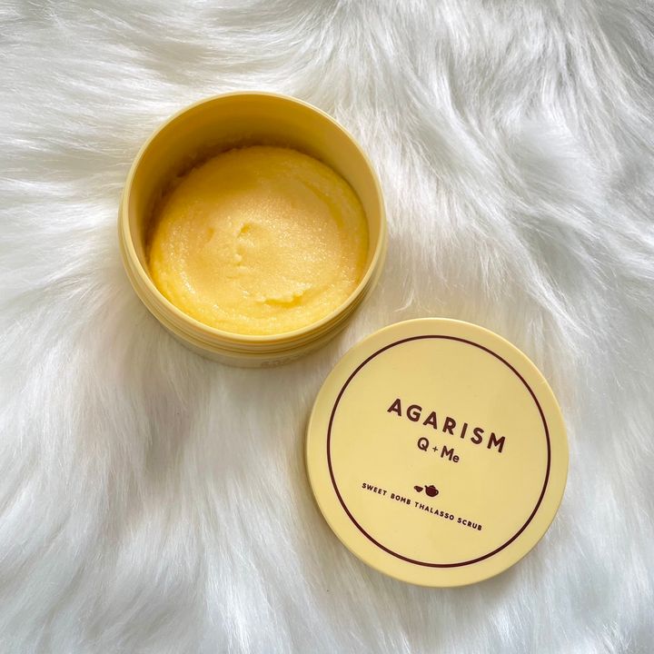 Q+Me スウィートボムタラソスクラブ レモンティーの香り