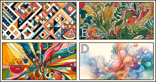 どの模様が好き？【心理テスト】ルーティンワークのこなし方を診断！