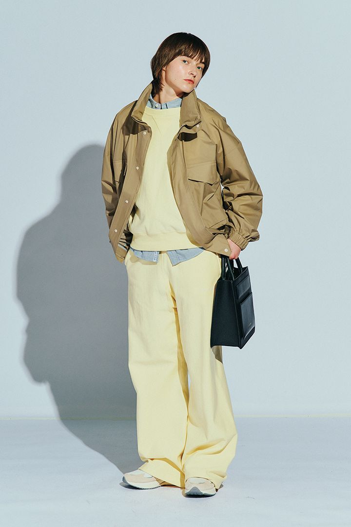 スウェットのセットアップに春らしいジャケットを合わせて【本日のFUDGE GIRL-4月9日】