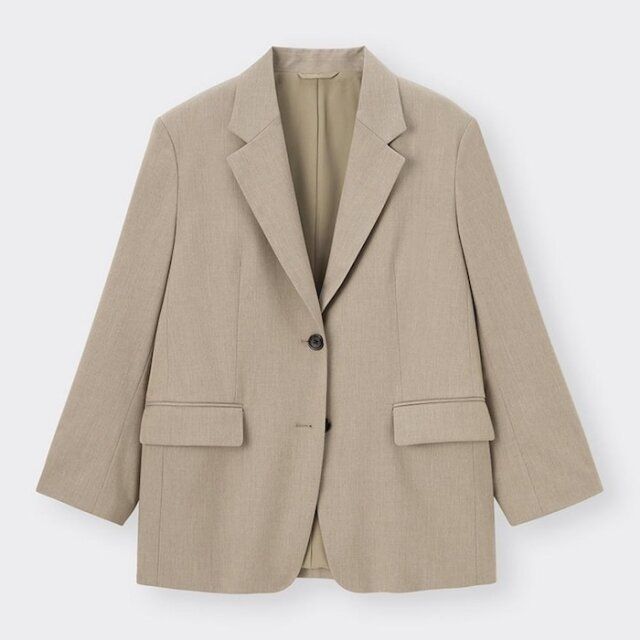 GU オーバーサイズテーラードジャケット