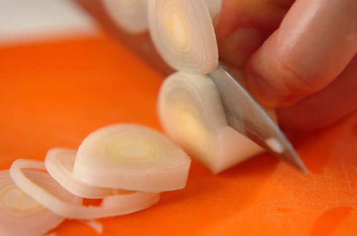 ワカメスープの下準備1