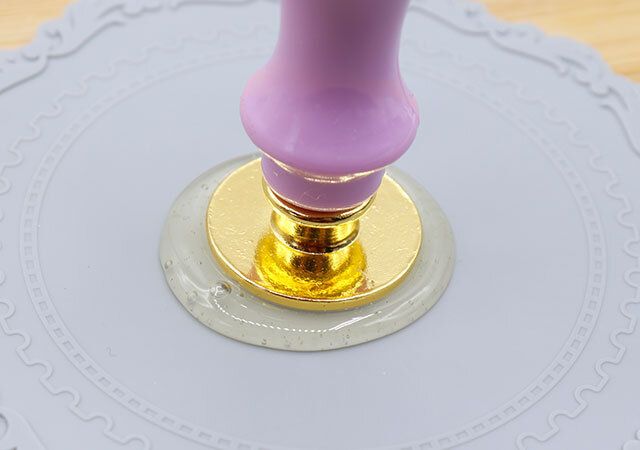 セリアのワックス炉ならきれいに溶ける