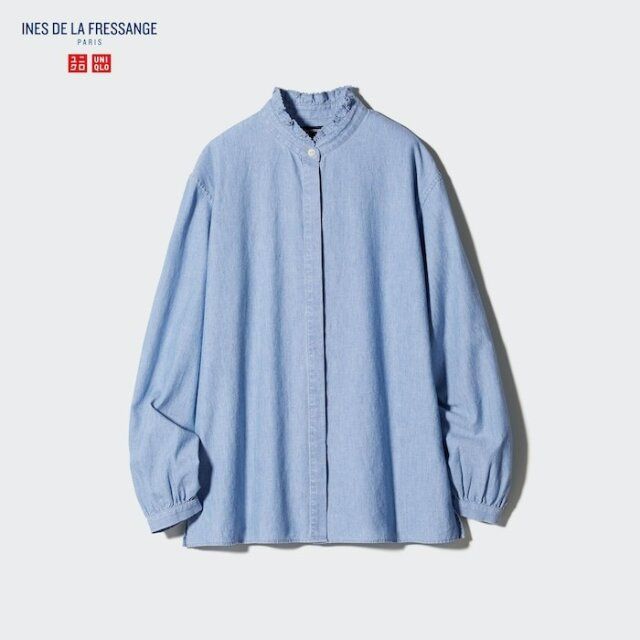 ユニクロのブラウス