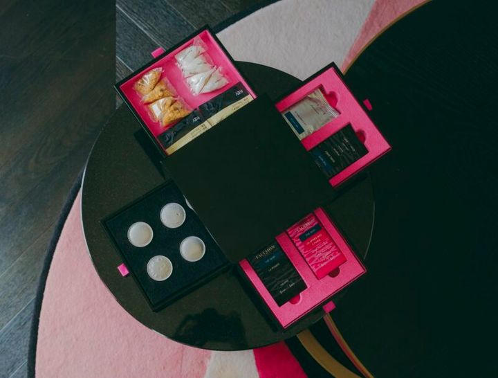 フォションホテル京都 室内のアメニティ お茶やコーヒー