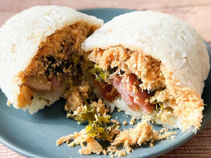 具沢山の「香腸飯糰」