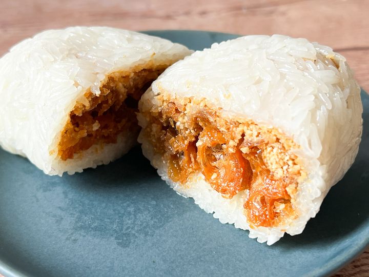 油條がいっぱいの「甜味飯糰」