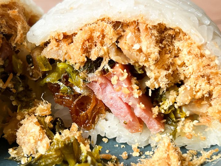 「香腸飯糰」の中身