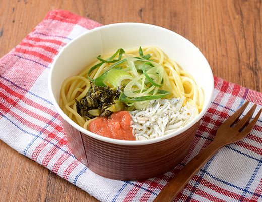 ミニ 明太しらすパスタ