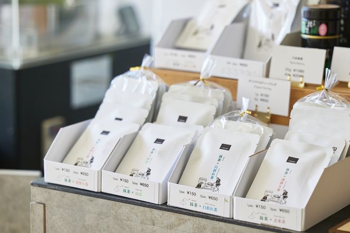 「オリジナルティーバック」4種各150円