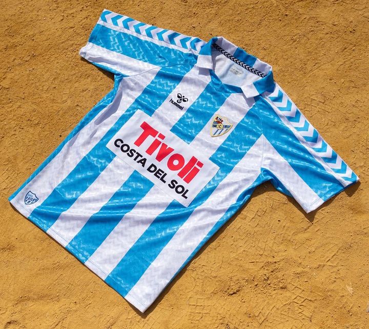 3部で戦う古豪マラガ、美しき120周年記念ユニフォームを発表！「80年代レトロデザイン」が復活