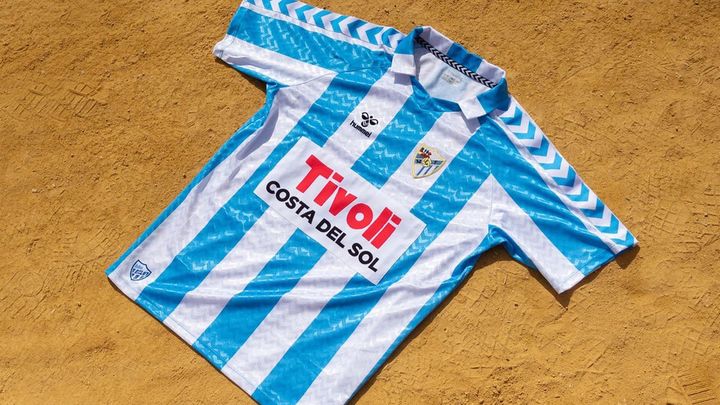 3部で戦う古豪マラガ、美しき120周年記念ユニフォームを発表！「80年代レトロデザイン」が復活