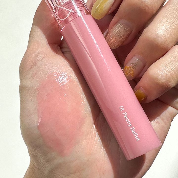 rom&nd グラスティングカラーグロス テクスチャー