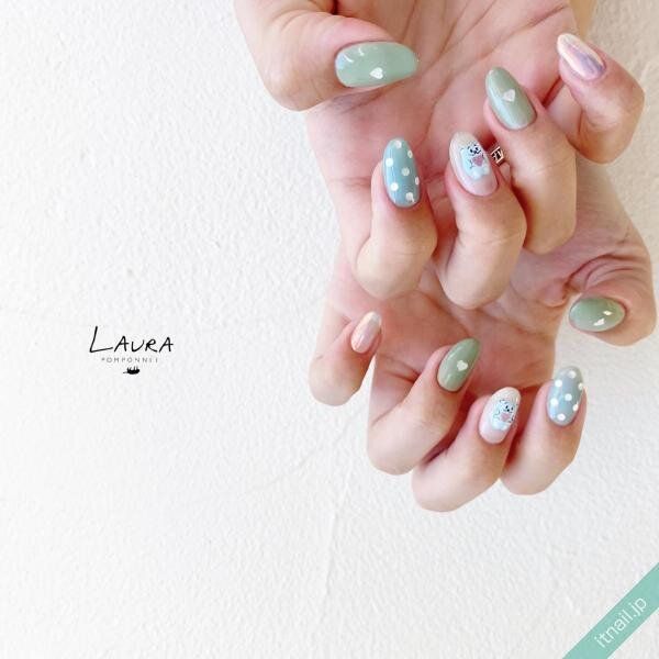 LAURA POMPONNEEが投稿したネイルデザイン [photoid:I0101652] via Itnail Design (731120)