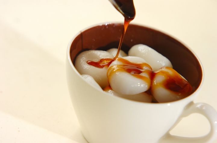 白玉のきな粉がけの作り方2